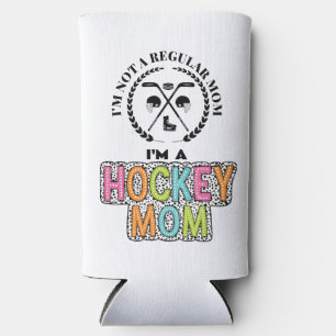 Rafraîchisseur Pour Canette Slim Bouteille d'eau HOCKEY MOM