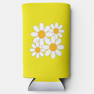 Rafraîchisseur Pour Canette Slim Bright and Bold Daisy