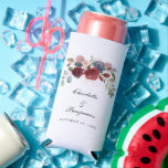 Rafraîchisseur Pour Canette Slim Burgundy Bloom Rustic Floral Wedding Party<br><div class="desc">Éblouissez vos invités avec ce bouquet bordeaux et fleuri Can Cooler. Ajoutez simplement votre date,  vos noms et votre lieu en cliquant sur le bouton "Personnaliser". CONSEIL : Correspondance des produits disponibles dans le magasin</div>