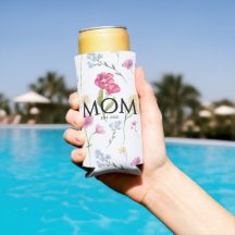 Cadeau de nouvelle maman Fleur sauvage Maman établ