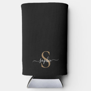 Rafraîchisseur Pour Canette Slim Cadeau Personnalisé Nom Personnalisé Écriture Élég
