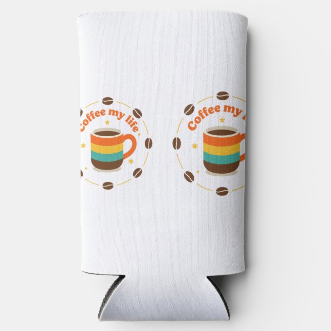 Rafraîchisseur Pour Canette Slim café (Recto)