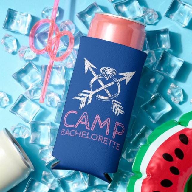 Rafraîchisseur Pour Canette Slim Camp de vacances pour filles (Été in situ)