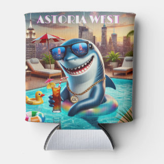 Rafraîchisseur Pour Canette Slim Can Cooler Shark Aries Zodiac AW