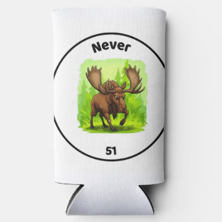 RAFRAÎCHISSEUR POUR CANETTE SLIM CANADA MOOSE MUG JAMAIS 51