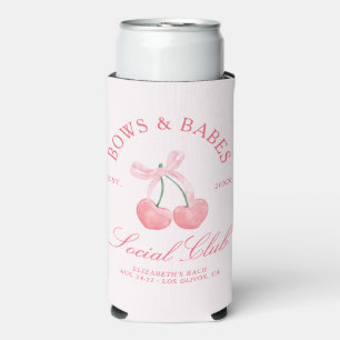 Rafraîchisseur Pour Canette Slim Carabines & Bébés Coquette Cerises Enterrement de
