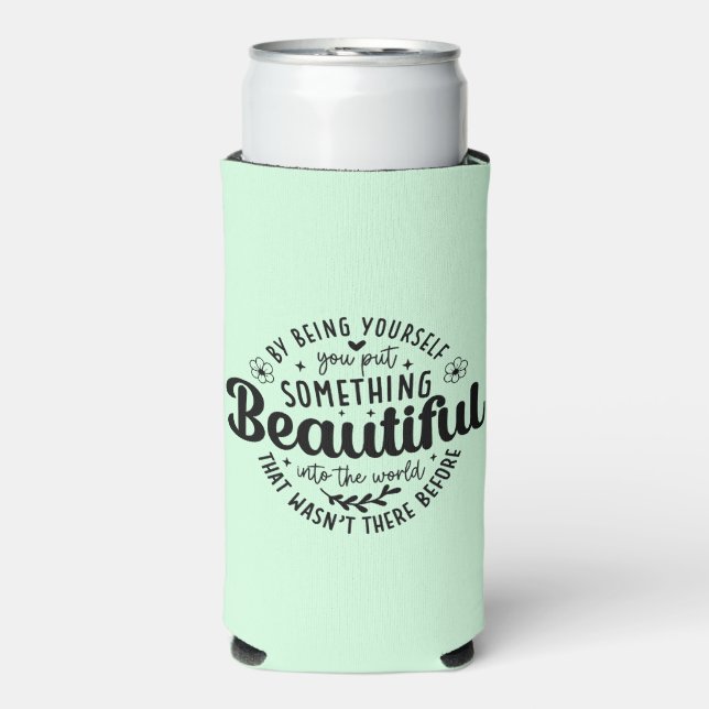 Rafraîchisseur Pour Canette Slim Citez-vous quelque chose de beau (Seltzer Recto)