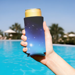 Rafraîchisseur Pour Canette Slim Clouages spatiaux Galaxy Starlight