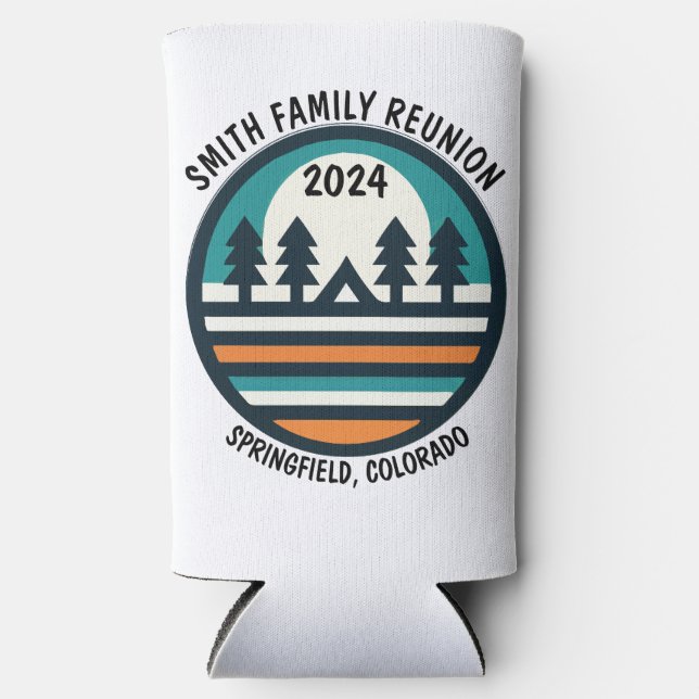 Rafraîchisseur Pour Canette Slim Cool sur mesure vacances et camping (Recto)