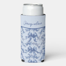 Coquette Bachelorette de mariée en toile bleue fra