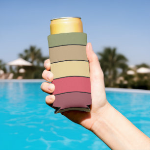 Rafraîchisseur Pour Canette Slim Couleurs De Tonalité Terre De La Saison Automne Su