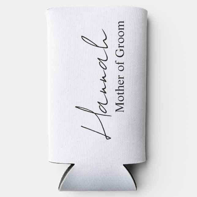 Rafraîchisseur Pour Canette Slim Couvre-canettes slim pour demande de témoin avec n (Recto)