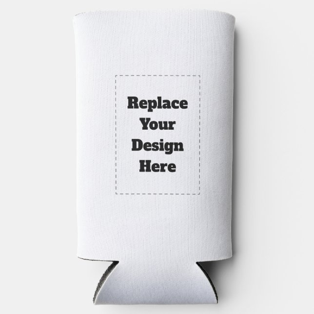 Rafraîchisseur Pour Canette Slim Create Your Own white  (Recto)