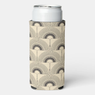 Rafraîchisseur Pour Canette Slim Crème motif géométrique pour les oiseaux volants d