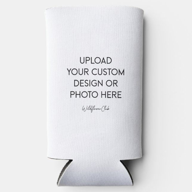 Rafraîchisseur Pour Canette Slim Custom Slim Seltzer Can (Recto)