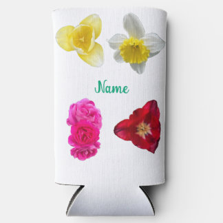 Rafraîchisseur Pour Canette Slim Daffodil, Tulips and Roses