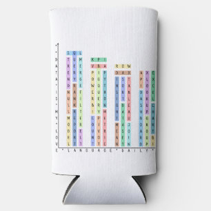Rafraîchisseur Pour Canette Slim Data Is My Love - Analystes & Data Scientist