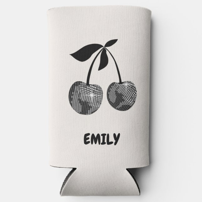 Rafraîchisseur Pour Canette Slim Dernière Disco Enterrement de Vie de Jeune Fille C (Recto)