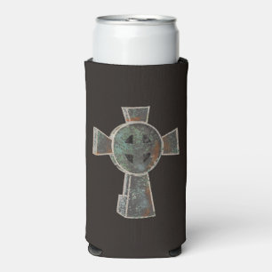 Rafraîchisseur Pour Canette Slim Dessin de croix de pierre tombale de cimetière got