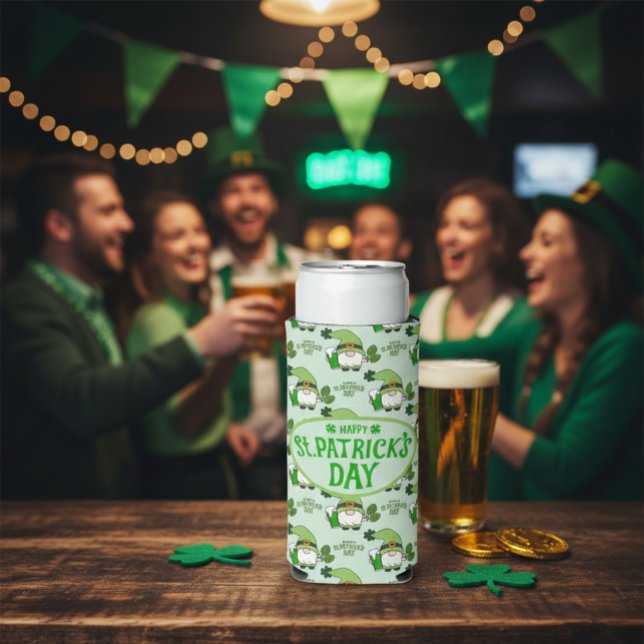 Rafraîchisseur Pour Canette Slim Distributeur de canette de bière pour la Saint-Pat (Créateur téléchargé)
