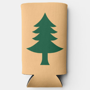 Rafraîchisseur Pour Canette Slim Drapeau historique du Maine (1901-1909)