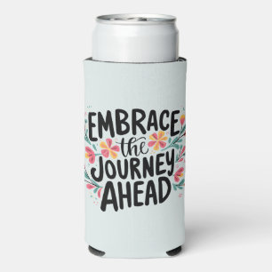 Rafraîchisseur Pour Canette Slim Embrassez le voyage à l'avant-garde de la typograp