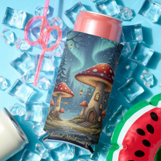 Rafraîchisseur Pour Canette Slim  Enchanted Mushroom Glow Mug – Magical Fairy Fores