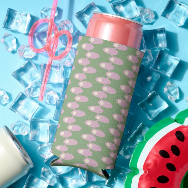 Rafraîchisseur Pour Canette Slim Espèces roses (Été in situ)
