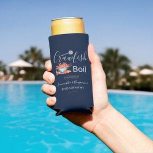 Rafraîchisseur Pour Canette Slim Fête de famille bouillabaisse de écrevisses Fiança
