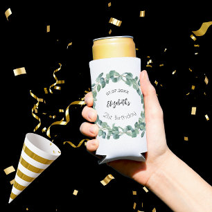 Rafraîchisseur Pour Canette Slim Fête de l'eucalyptus