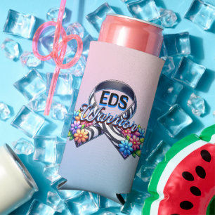 Rafraîchisseur Pour Canette Slim Guerrier EDS Syndrome d'Ehlers-Danlos T-Shirt
