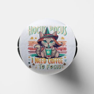 Rafraîchisseur Pour Canette Slim Hocus Focus - J'ai besoin de café pour me concentr