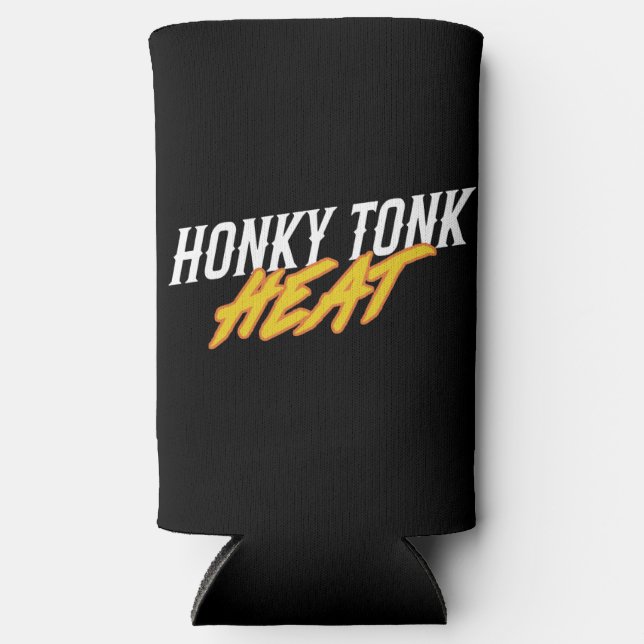 Rafraîchisseur Pour Canette Slim Honky Tonk Hater Silm Can Cooler (Recto)