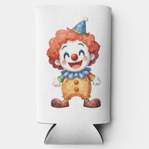 Rafraîchisseur Pour Canette Slim Humour de cirque clownesque