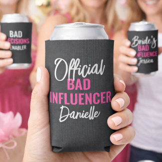 Rafraîchisseur Pour Canette Slim Influence Malsaine Officielle sur mesure pour l'en