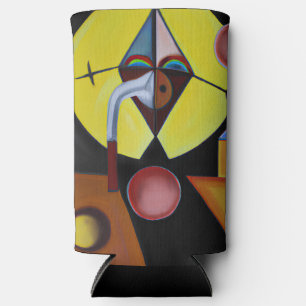 Rafraîchisseur Pour Canette Slim Le docteur de la peste - Peinture à l'huile