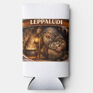 Rafraîchisseur Pour Canette Slim Leppaludi lutin de Noël islandais