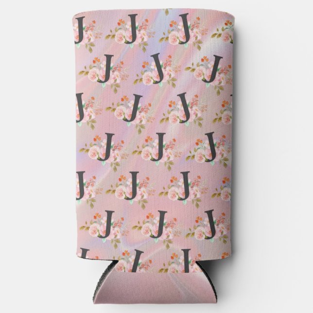 Rafraîchisseur Pour Canette Slim Lettre J (Recto)