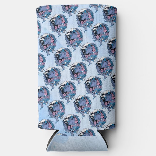 Rafraîchisseur Pour Canette Slim Licorne (Recto)