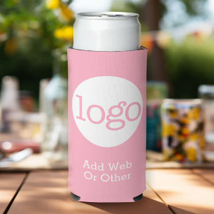 Rafraîchisseur Pour Canette Slim Logo d'entreprise ou de bureau de base promotionne