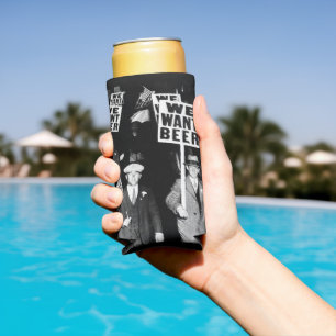 Rafraîchisseur Pour Canette Slim Manifestation contre la bière prohibée Photographi