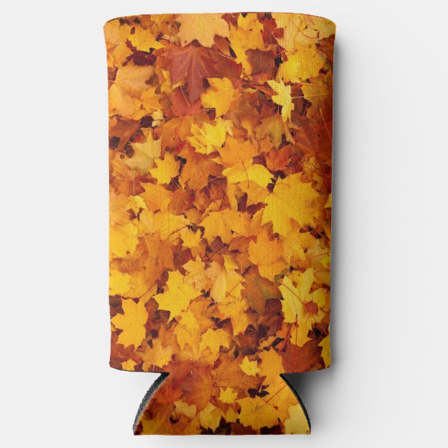 Rafraîchisseur Pour Canette Slim Maple Leaf Pattern-25877 (Recto)