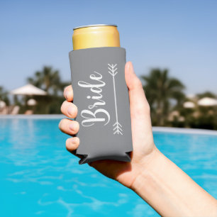 Rafraîchisseur Pour Canette Slim mariée chic élégante