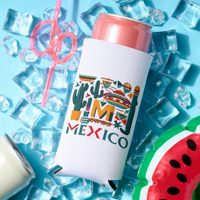 RAFRAÎCHISSEUR  POUR CANETTE SLIM MEXIQUE (Été in situ)