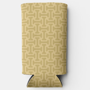 Rafraîchisseur Pour Canette Slim Motif de papier des années 60