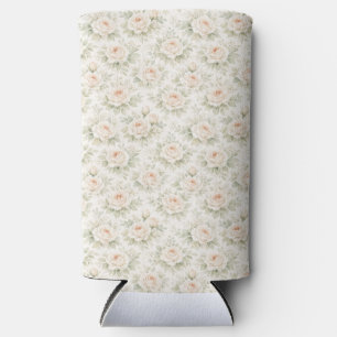 Rafraîchisseur Pour Canette Slim Motif floral de mariage