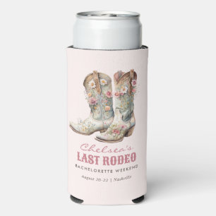 Rafraîchisseur Pour Canette Slim Nashville Dernier Rodeo Boots Bachelorette Party