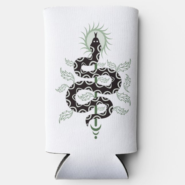 Rafraîchisseur Pour Canette Slim Oasis du serpent (Recto)
