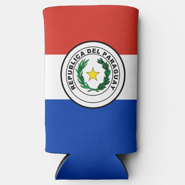 Rafraîchisseur Pour Canette Slim Paraguay (Recto)