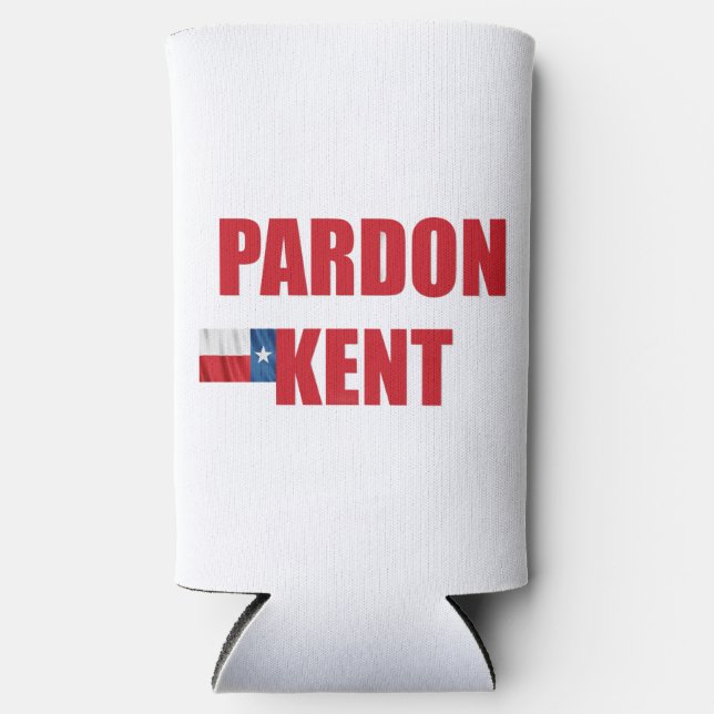 Rafraîchisseur Pour Canette Slim Pardon Kent (Recto)